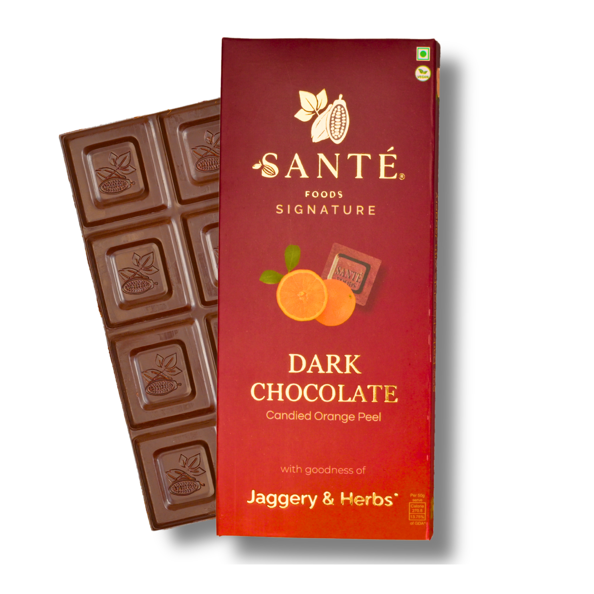Original Dark Chocolate- Jaggery Sweetened- Pack of 1